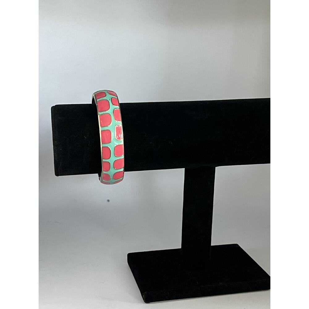 Fornash Signed Bracelet Pink and Green